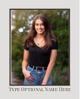 Single Matted Portrait Photo