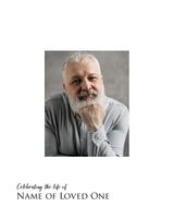 Name + Photo - Portrait