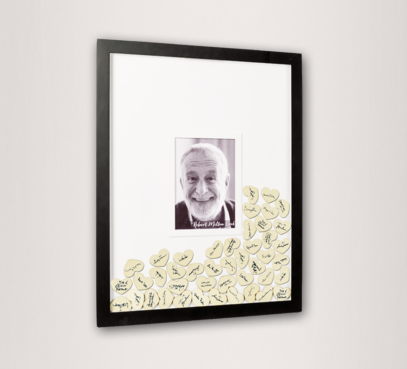 Heart Drop Photo Memorial Frame - Design for Me