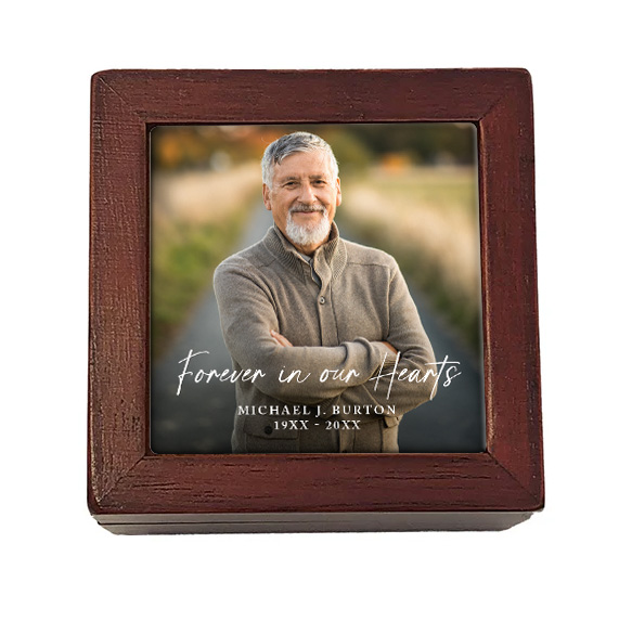 Keepsake Memory Box – Personalized Photo Gift (2x2) 2