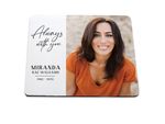 Forever Remembered Photo Memorial Mouse Pad – Personalized Office Keepsake Gift 2