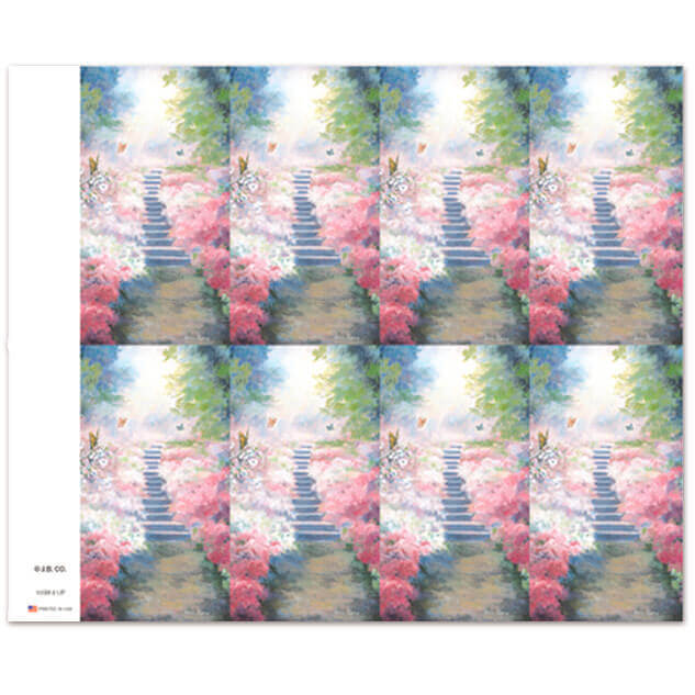 Heavenly Garden 8-up Prayer Cards Heavenly Garden 8-up Prayer Cards
