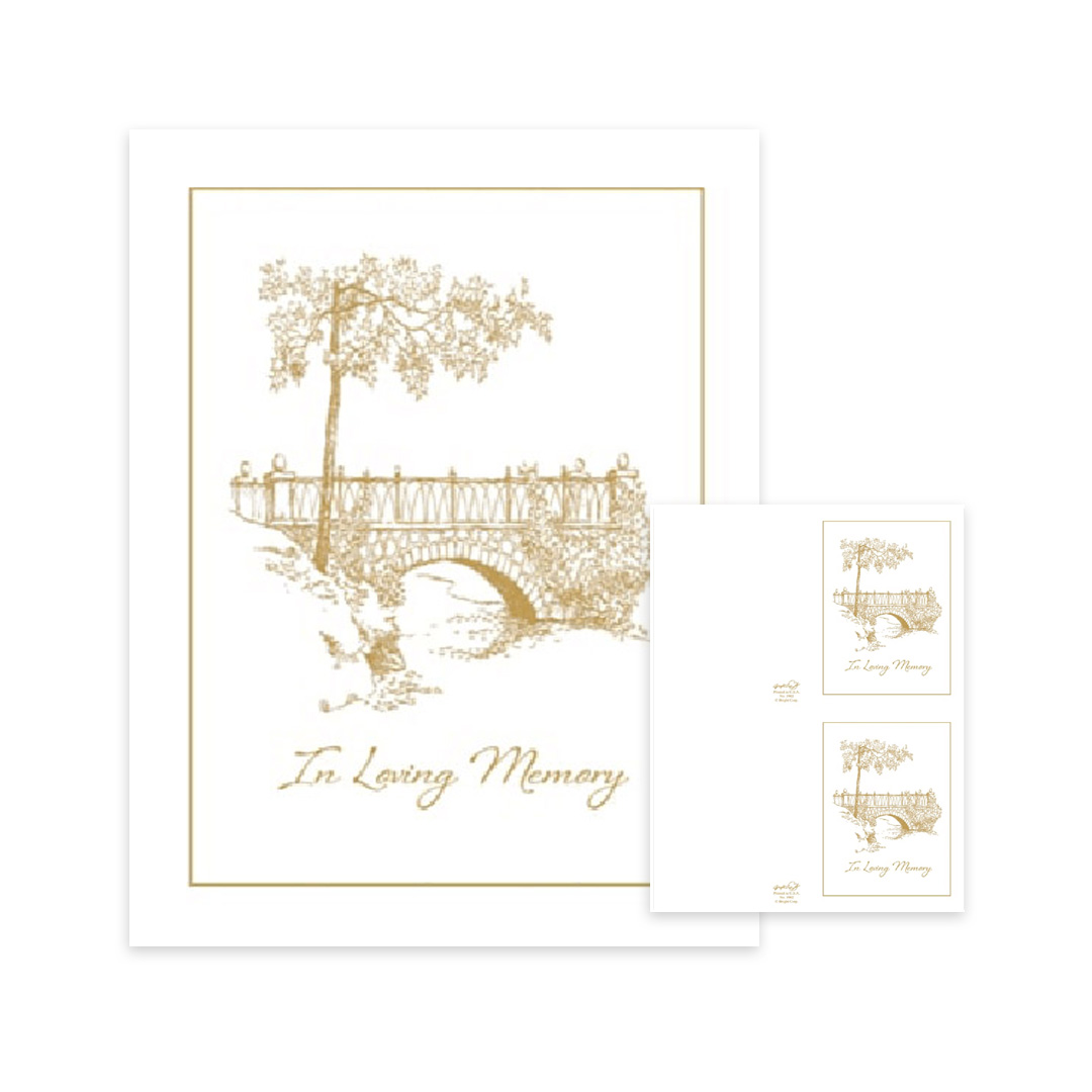 Bridge of Tranquility Memorial Folders
