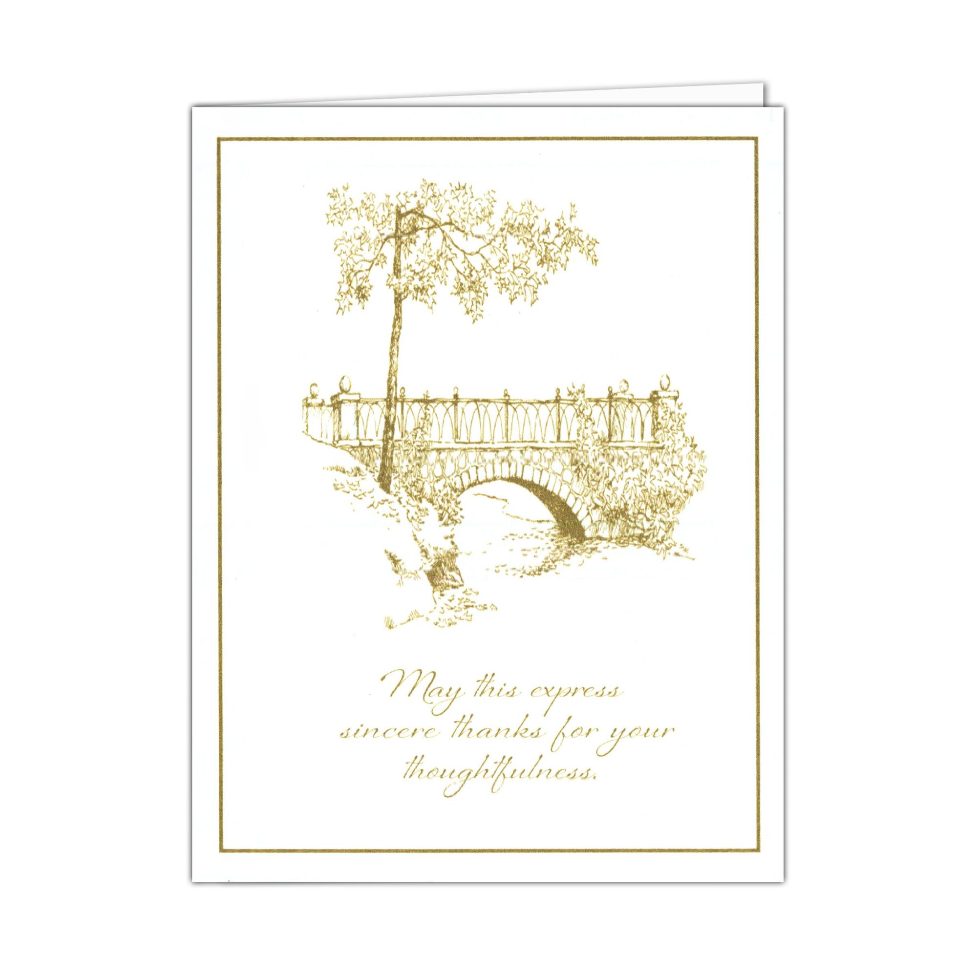 Bridge of Tranquility Acknowledgment