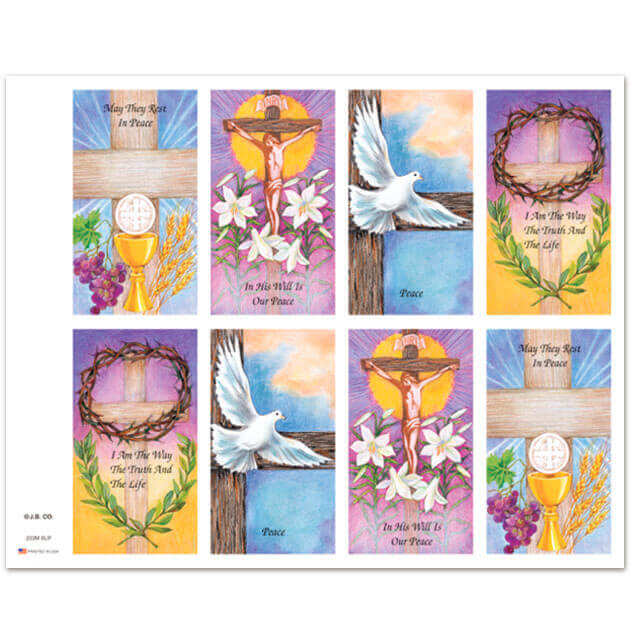Peace 8-up Prayer Cards
