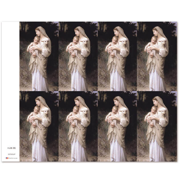 The Innocence 8-up Prayer Cards The Innocence 8-up Prayer Cards