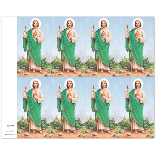 St. Jude 8-up Prayer Cards