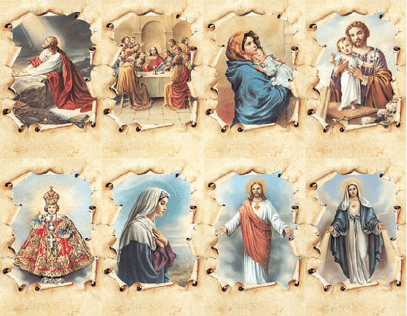 Alleluia Series 8-up Prayer Cards