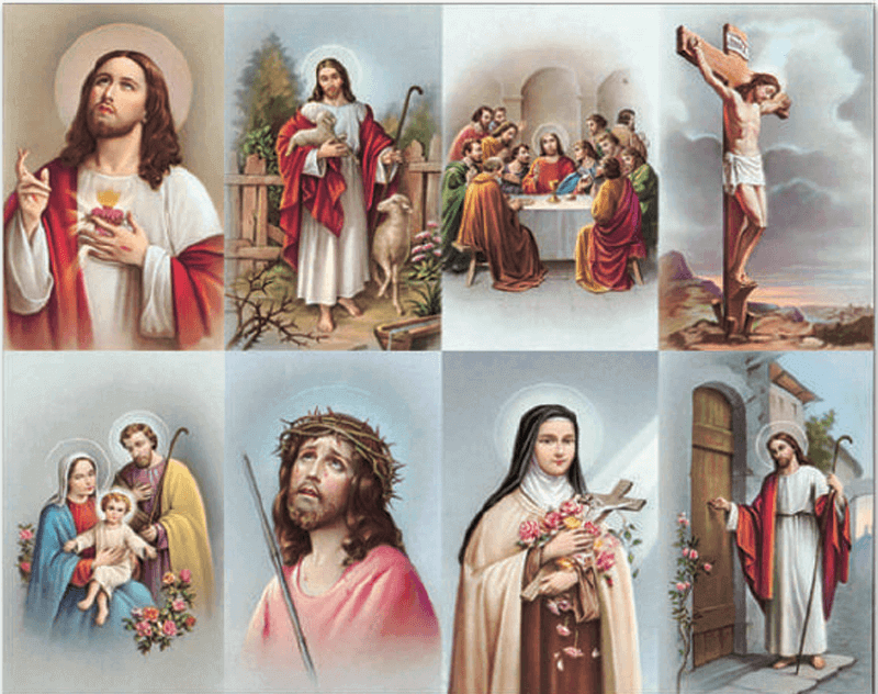 Goya 8-up Prayer Cards