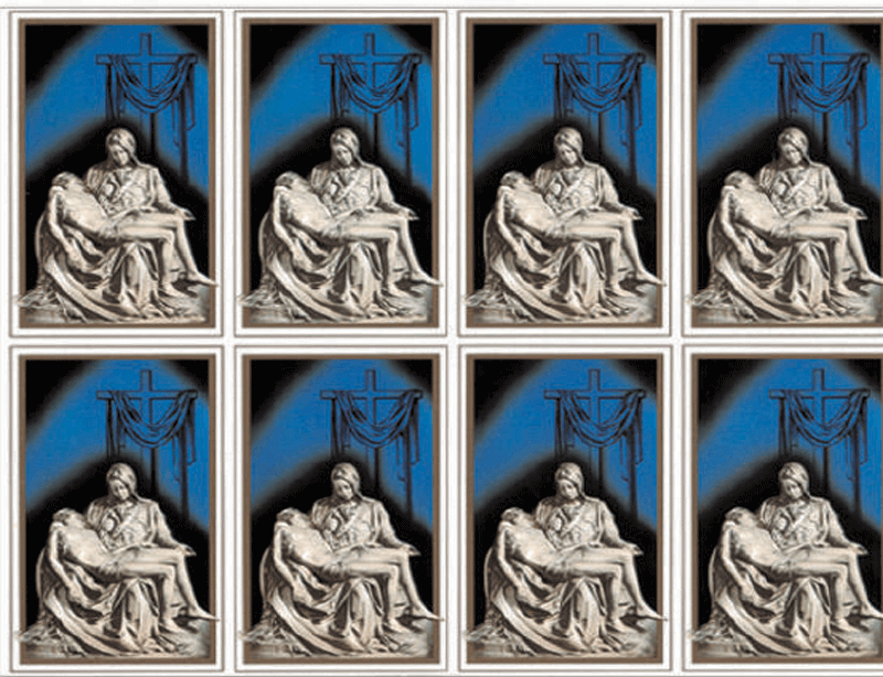 Michaelangelo 8-up Prayer Cards