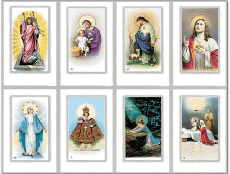 Novel 8-up Prayer Cards Novel 8-up Prayer Cards