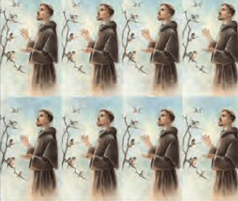 St. Francis 8-up Prayer Cards St. Francis 8-up Prayer Cards