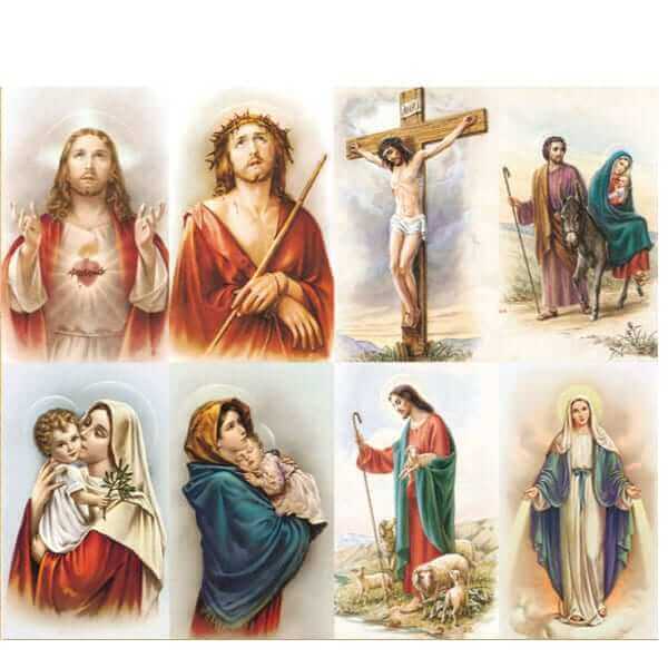 Velasquez 8-up Series Prayer Cards