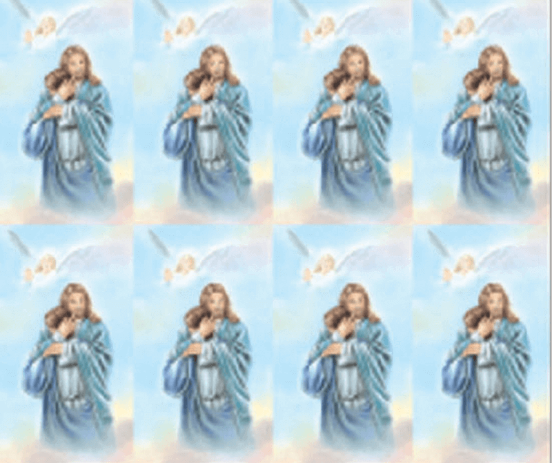 Paradise 8-up Prayer Cards Paradise 8-up Prayer Cards