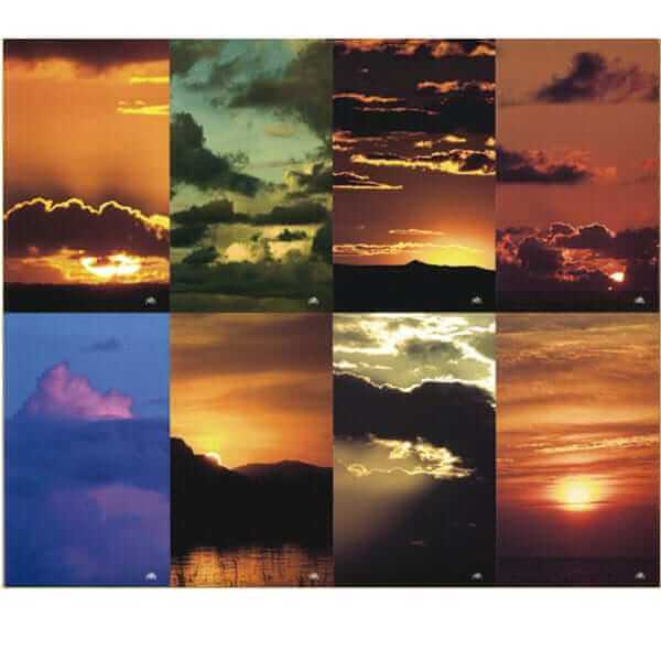 Flash Sunset 8-up Prayer Cards