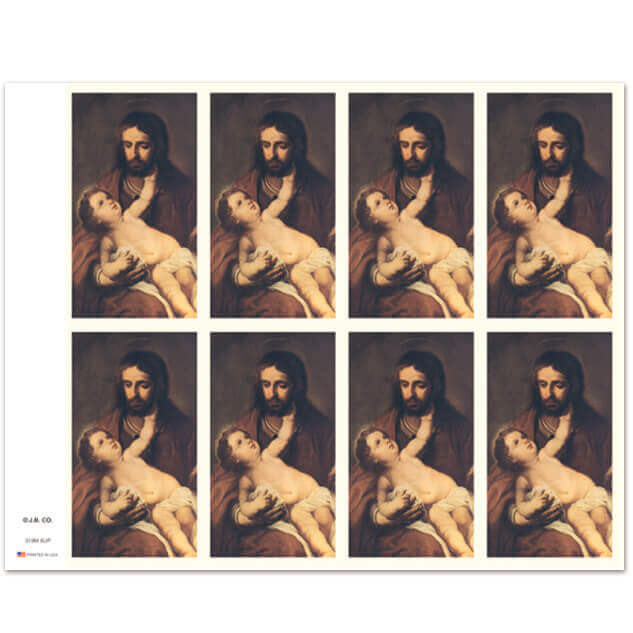 St. Joseph 8-up Prayer Cards St. Joseph 8-up Prayer Cards