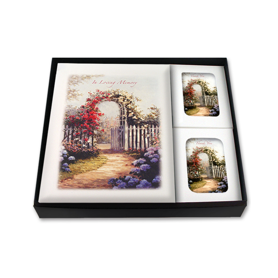 Rose Arbor Register Book Box Set