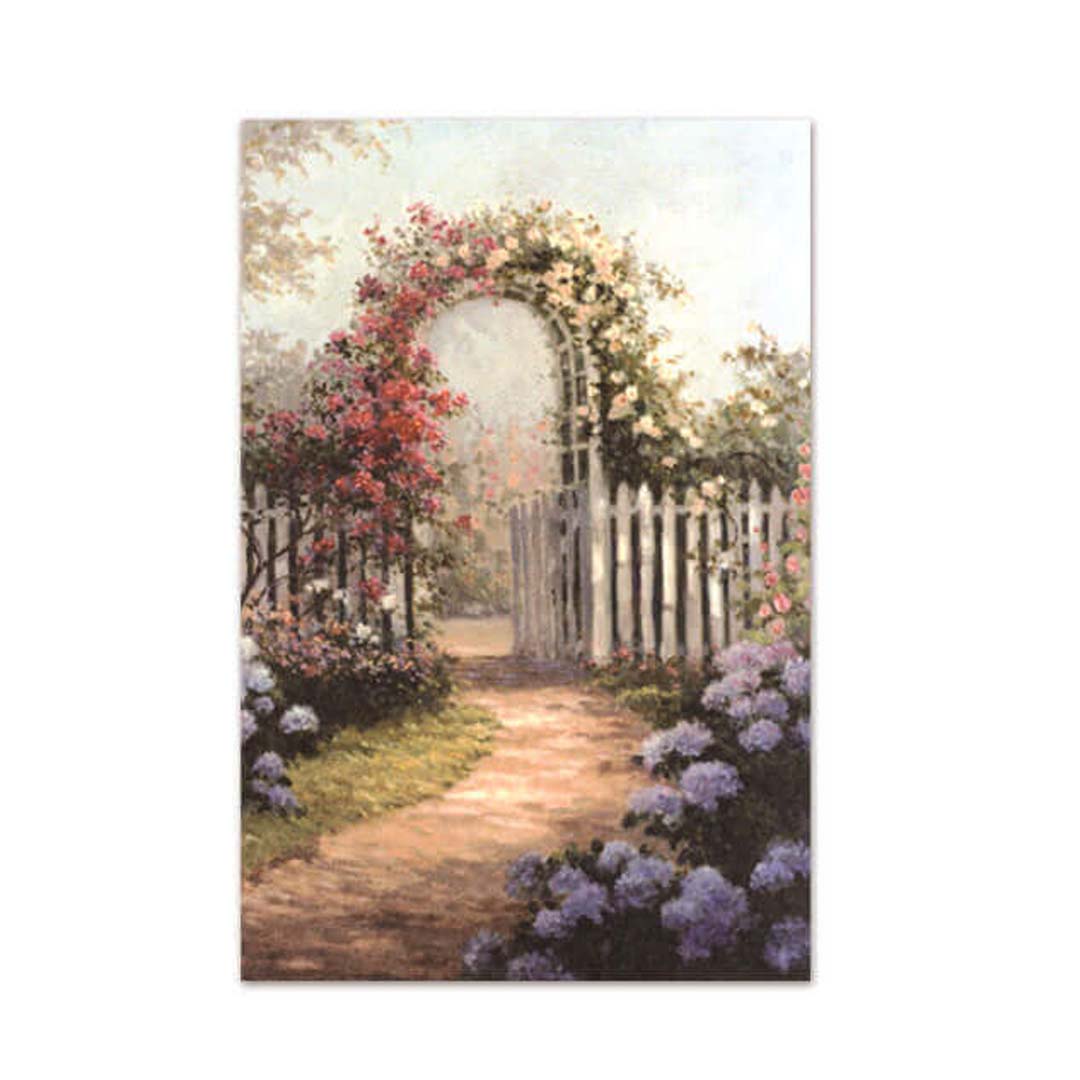 Rose Arbor Mid-Size Memorial Folders