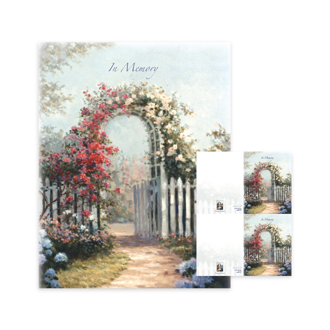 Rose Arbor Memorial Folders