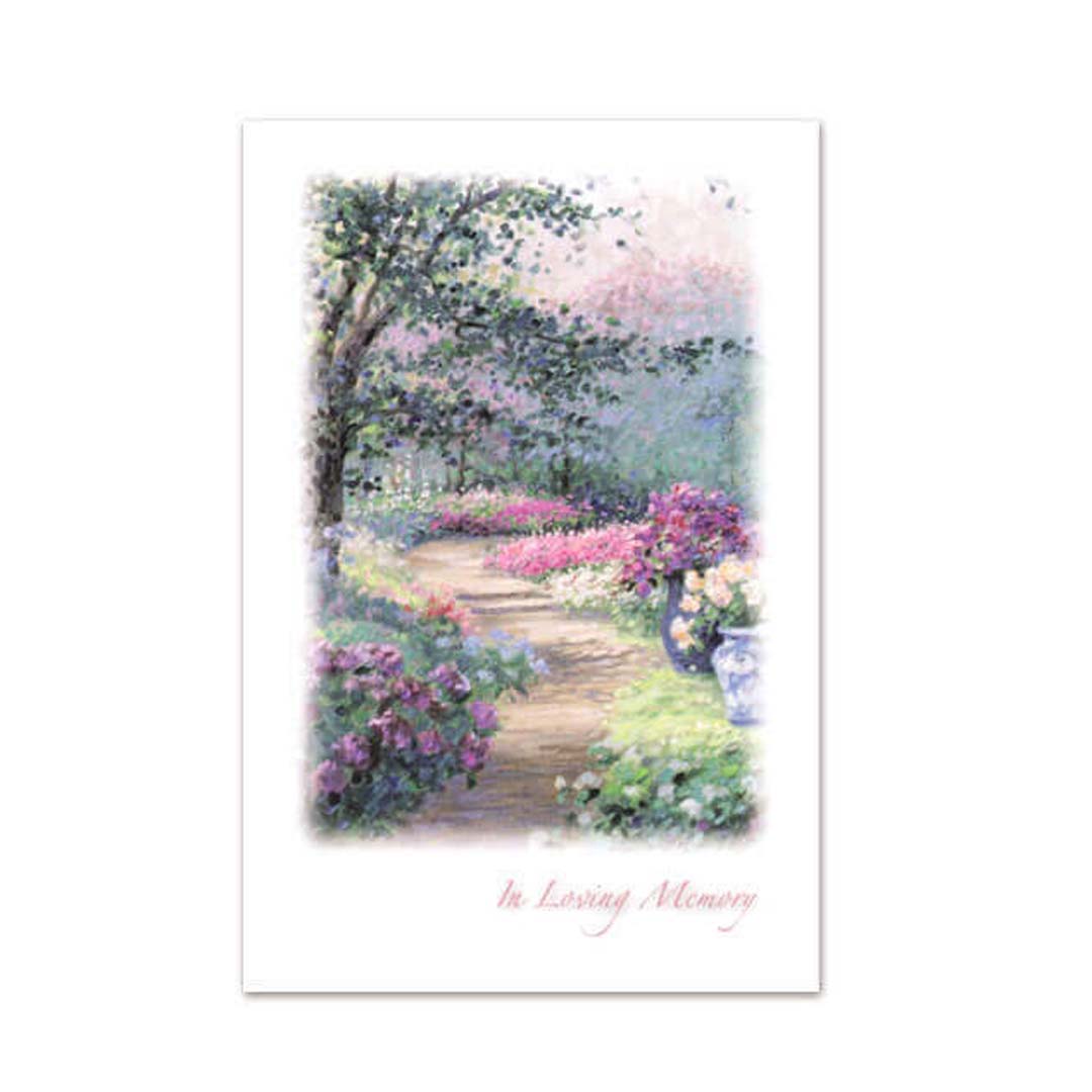 Garden Path Mid-Size Memorial Folders