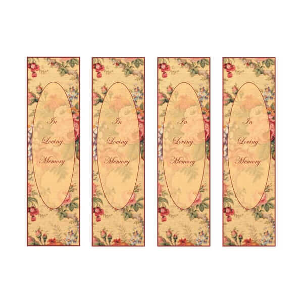 Rose Tapestry Bookmark