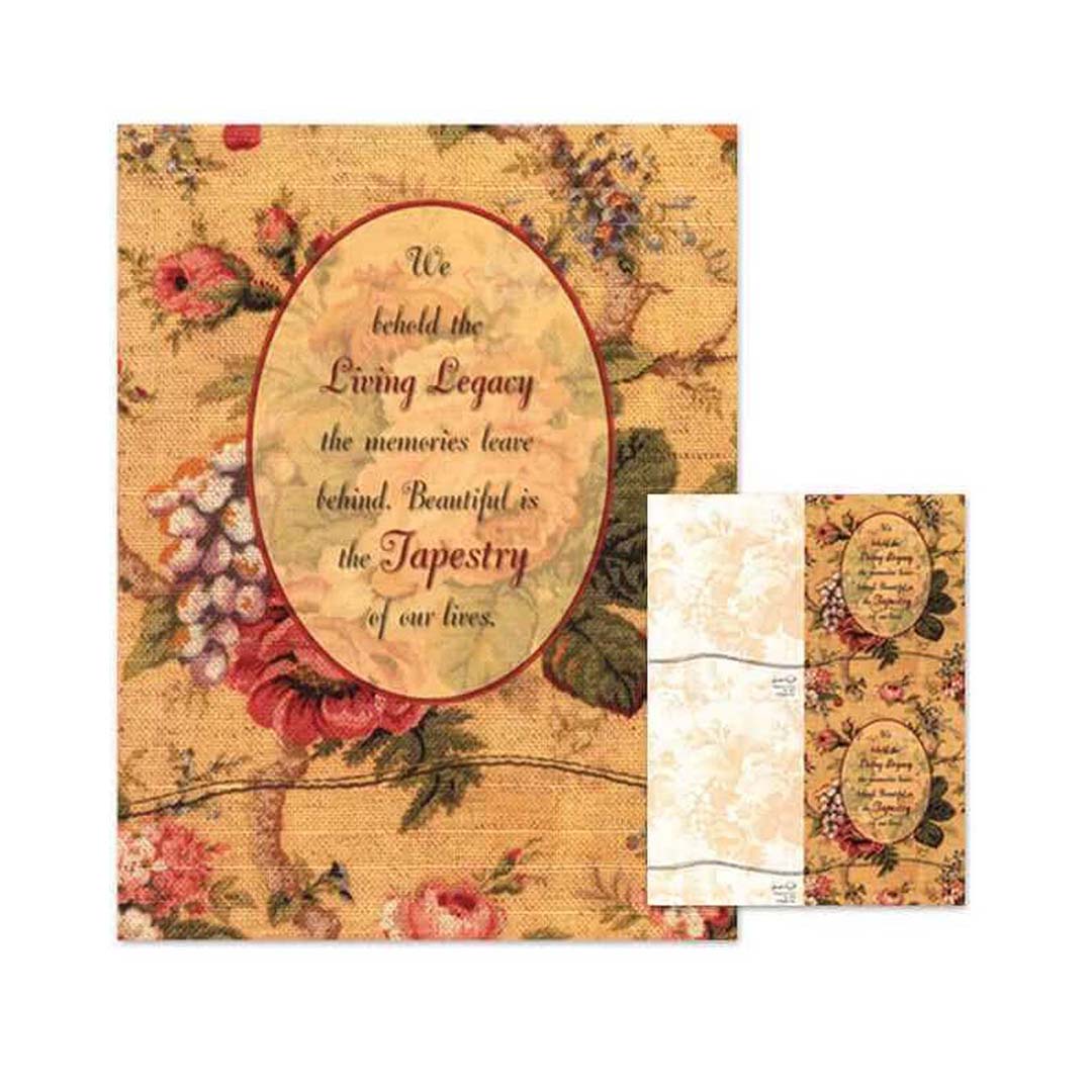 Rose Tapestry Memorial Folders