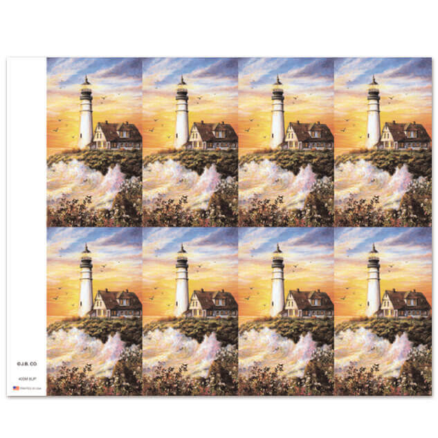 Lighthouse 8-up Prayer Cards