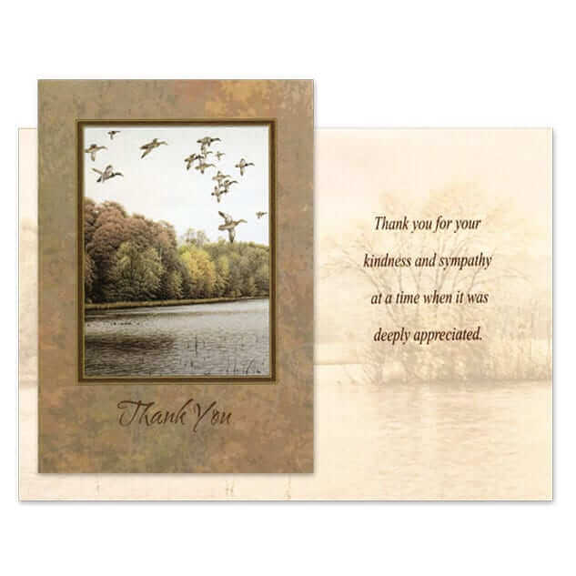 Serenity Lake Acknowledgment