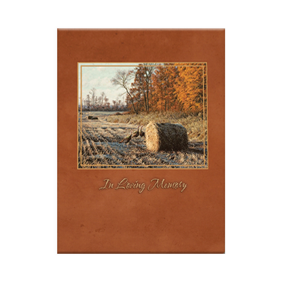 Autumn Sunrise Register Book
