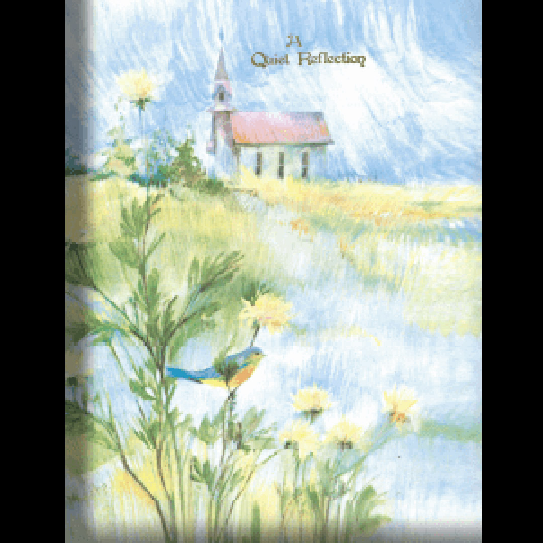 Country Chapel 16-Ring Register Book