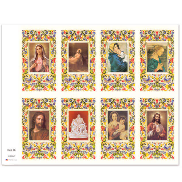 Florentine 8-up Prayer Cards Florentine 8-up Prayer Cards
