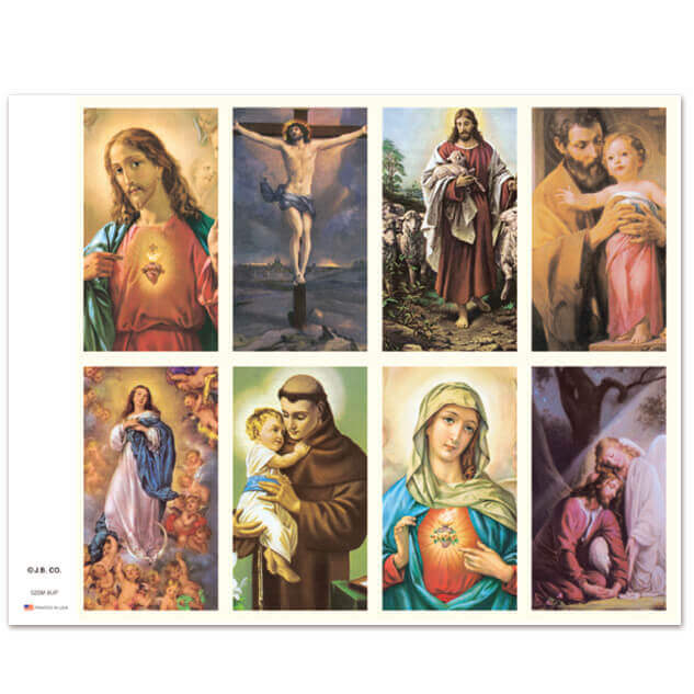 Traditional Series 8-up Prayer Cards