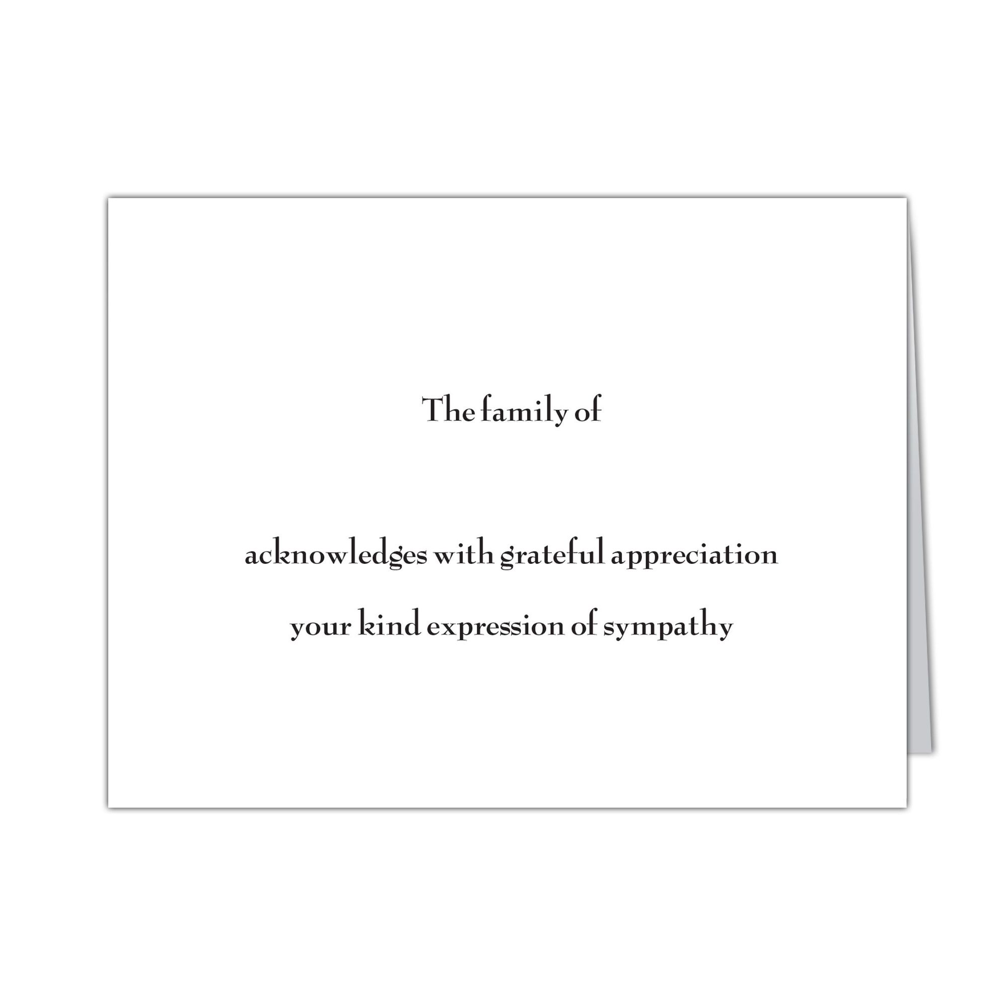 52 Acks - Formal Acknowledgment 52 Acks - Formal Acknowledgment