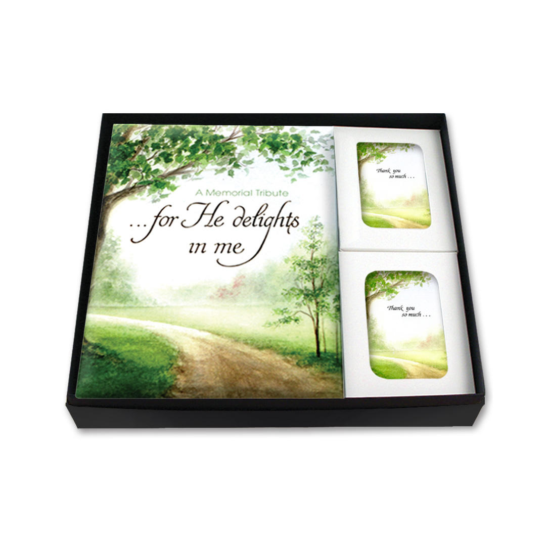 He Delights In Me Register Book Box Set