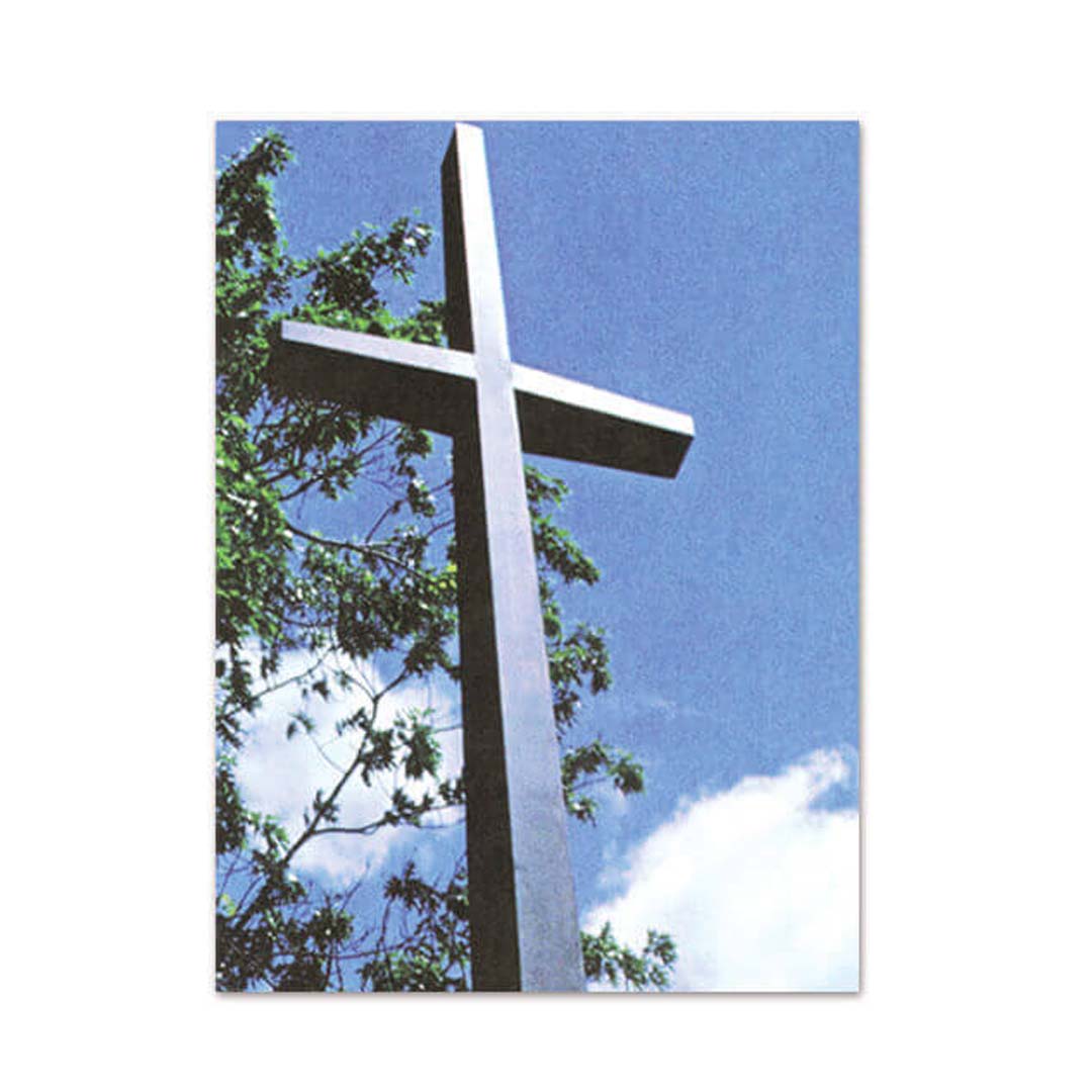 Blue Sky Cross Mid-Size Memorial Folders