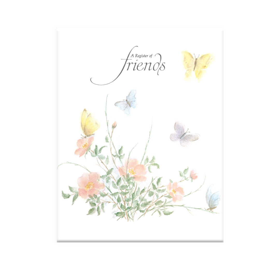 Butterflies Register Book Butterflies Register Book