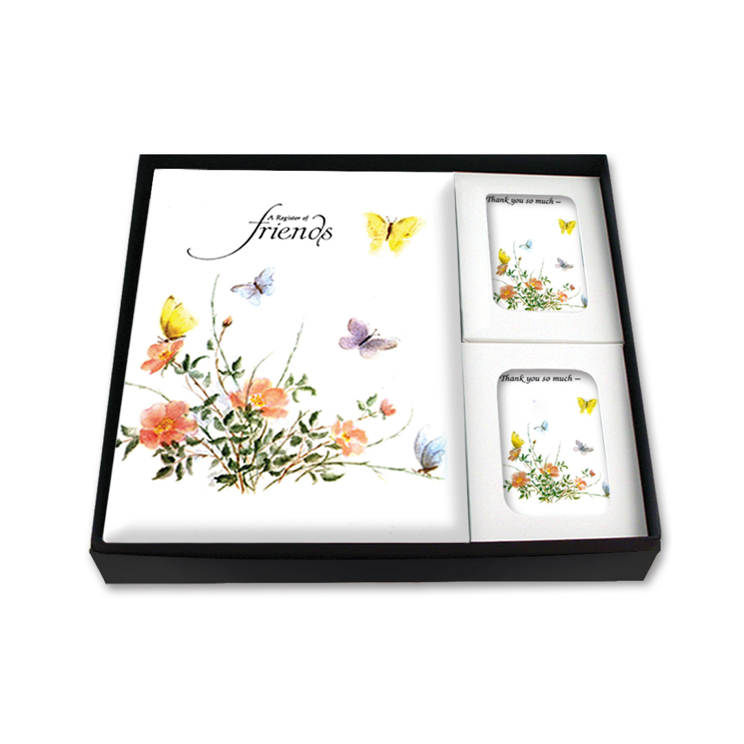 Butterflies Register Book Box Set