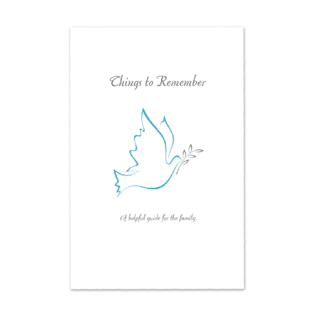 Things to Remember - First Call Book, Dove