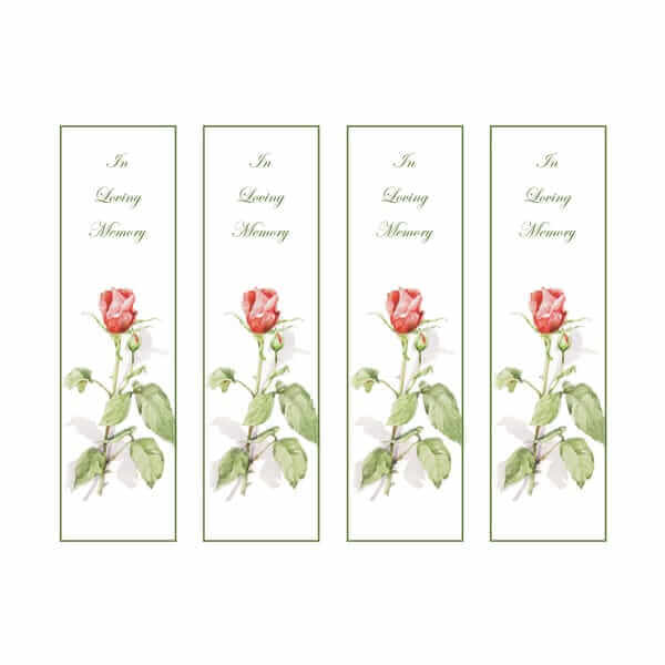 Classic Rose Bookmark Classic Rose Bookmark