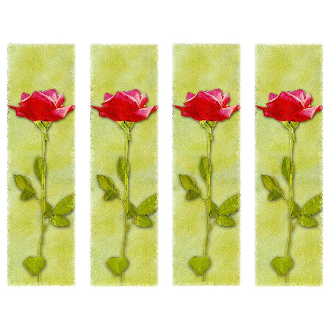 Red Rose Bookmark Red Rose Bookmark