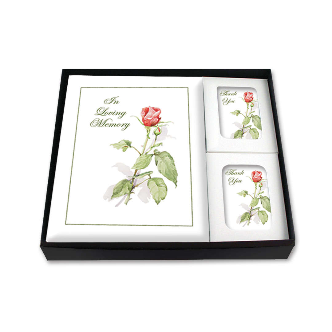 Classic Rose Register Book Box Set