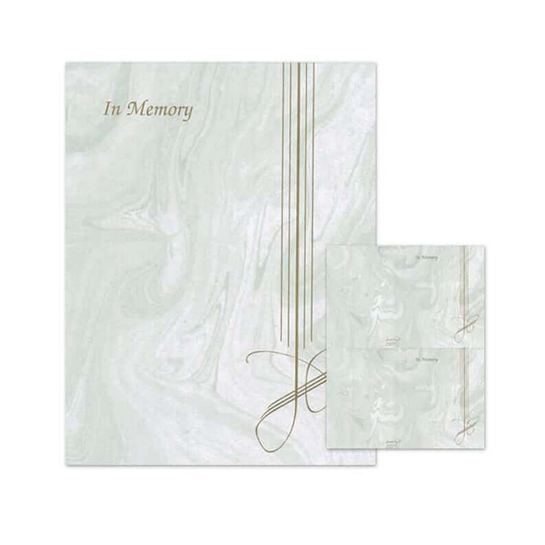 New Traditions (Green) Memorial Folders
