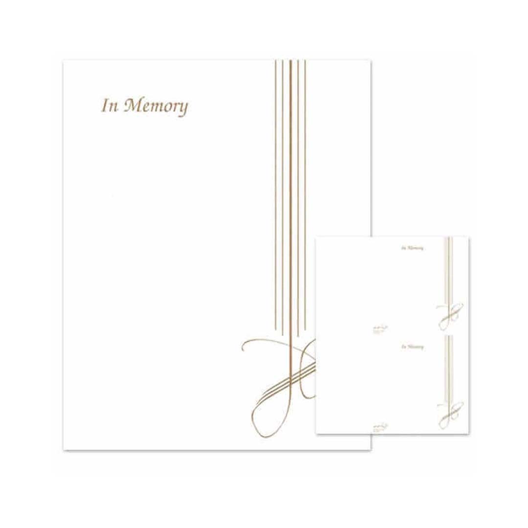 New Traditions (White) Memorial Folders New Traditions (White) Memorial Folders