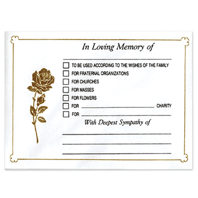 Contribution Envelopes - Multi-Purpose