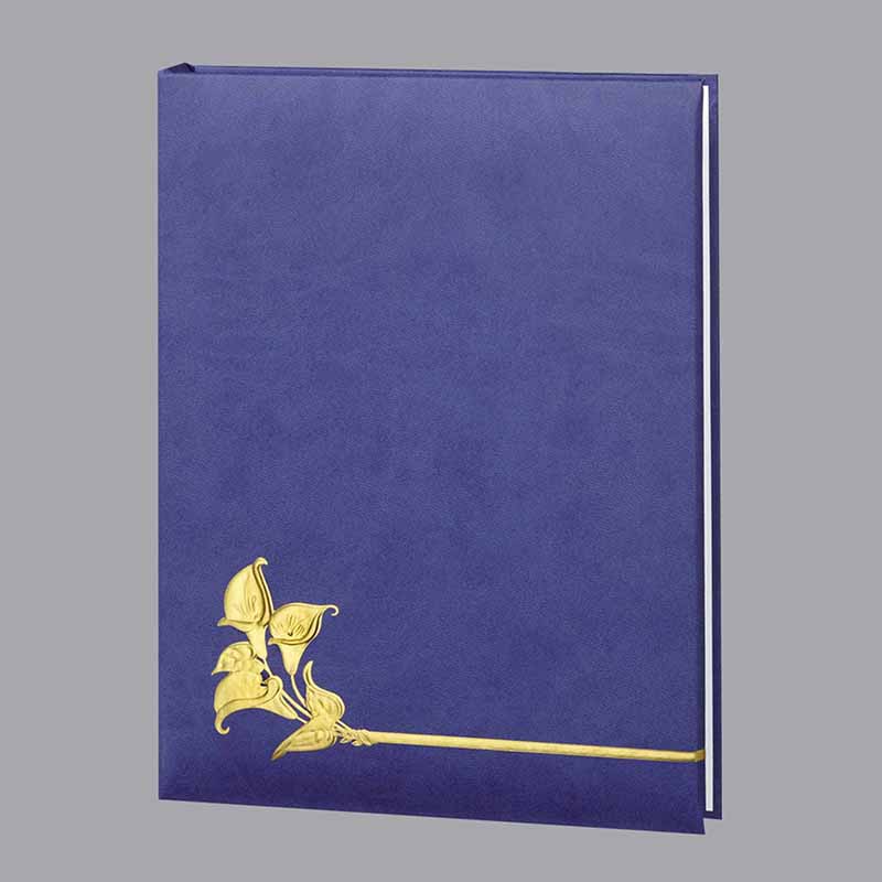 Purple Calla Lilly Register Book