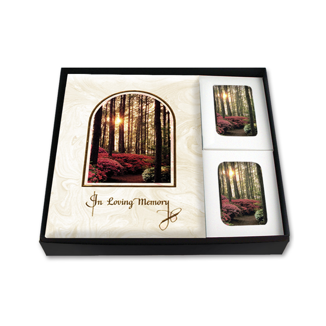 Azalea (Ivory) Register Book Box Set