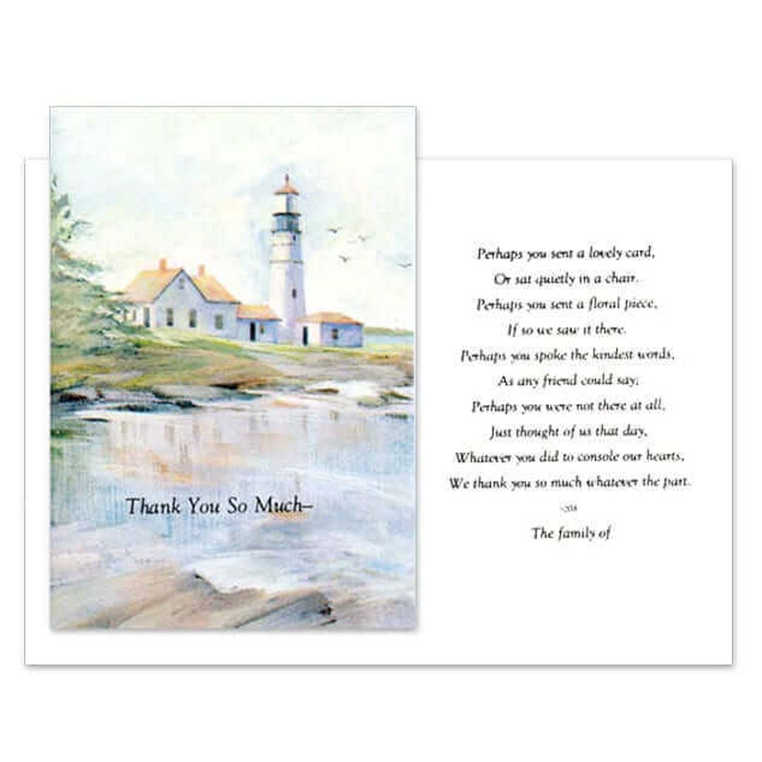 Lighthouse Acknowledgment