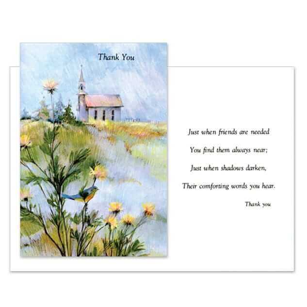 Country Chapel Acknowledgment