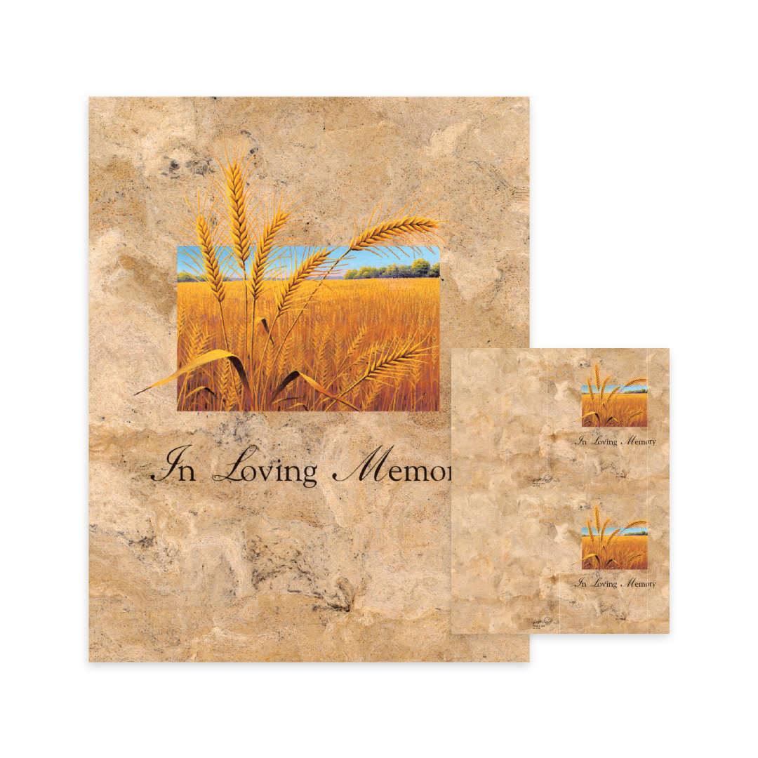 Wheat Memorial Folders