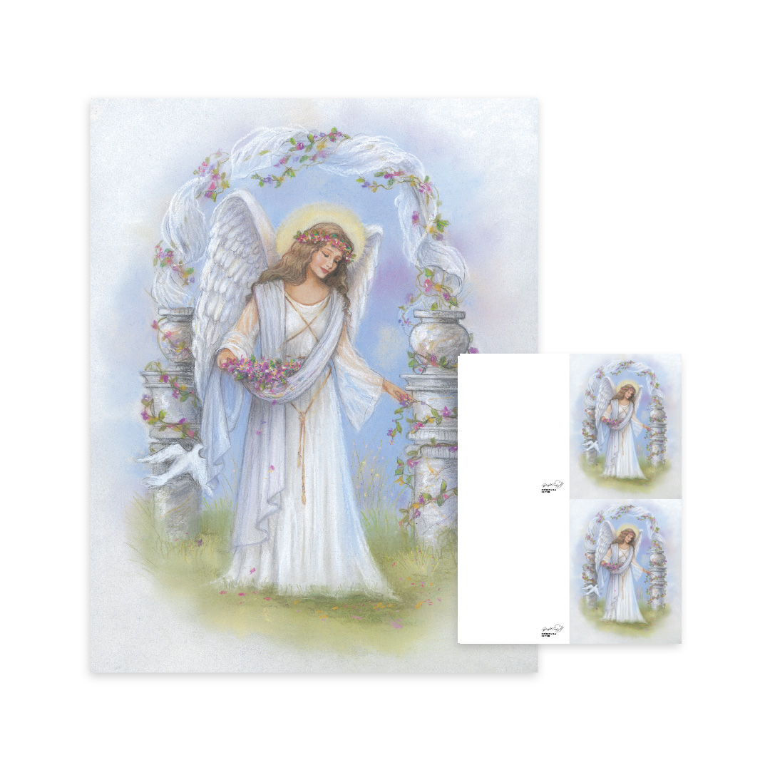Angel Memorial Folders